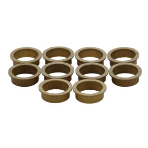 Intersteel 10 Nylon ringen 20mm 18 mm bruin